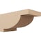 Ekena Millwork 9"W x 18"D x 9"H Wide Alpine Rough Cedar Woodgrain TimberThane Corbel, Primed Tan CORUR09X18X09ALPRCPR - alternate 1